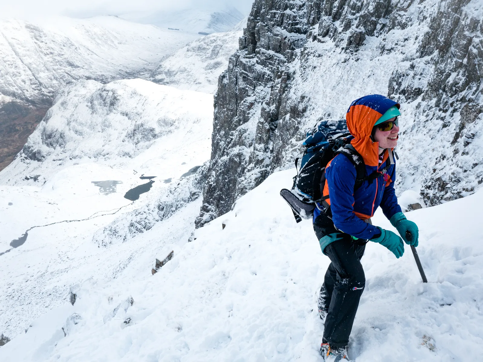 Dorsal Arete - Glencoe - Jane Blackbourn - 222